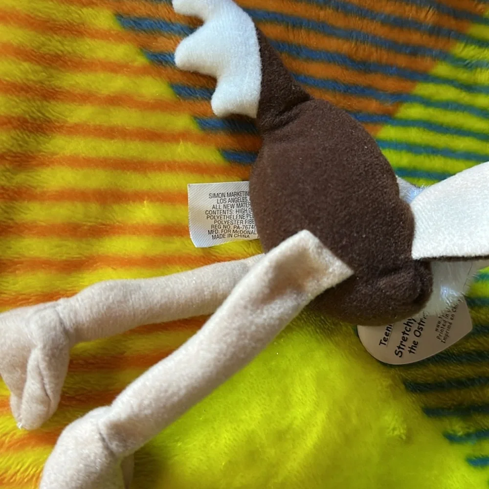 Ty Stretchy the Ostrich Teenie Beanie Baby